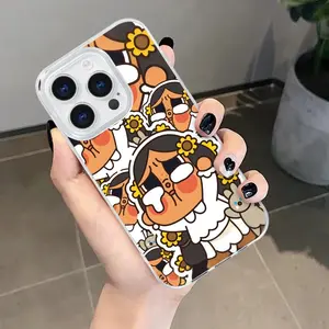 Crybaby Cute Phone Cover,TPU Soft Silicone,Fully Protected and Fall Proof For iPhone16 15 15Pro Max 14 14Pro 13 12 11 X 16promax Trendy Affordable