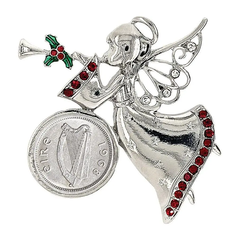American Coin 3 Pence Irish Coin Angel Holidayooch
