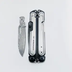 Tool-Free VG10 Damascus MAIN Blade Compatible for Leatherman ARC/FREE P2 P4