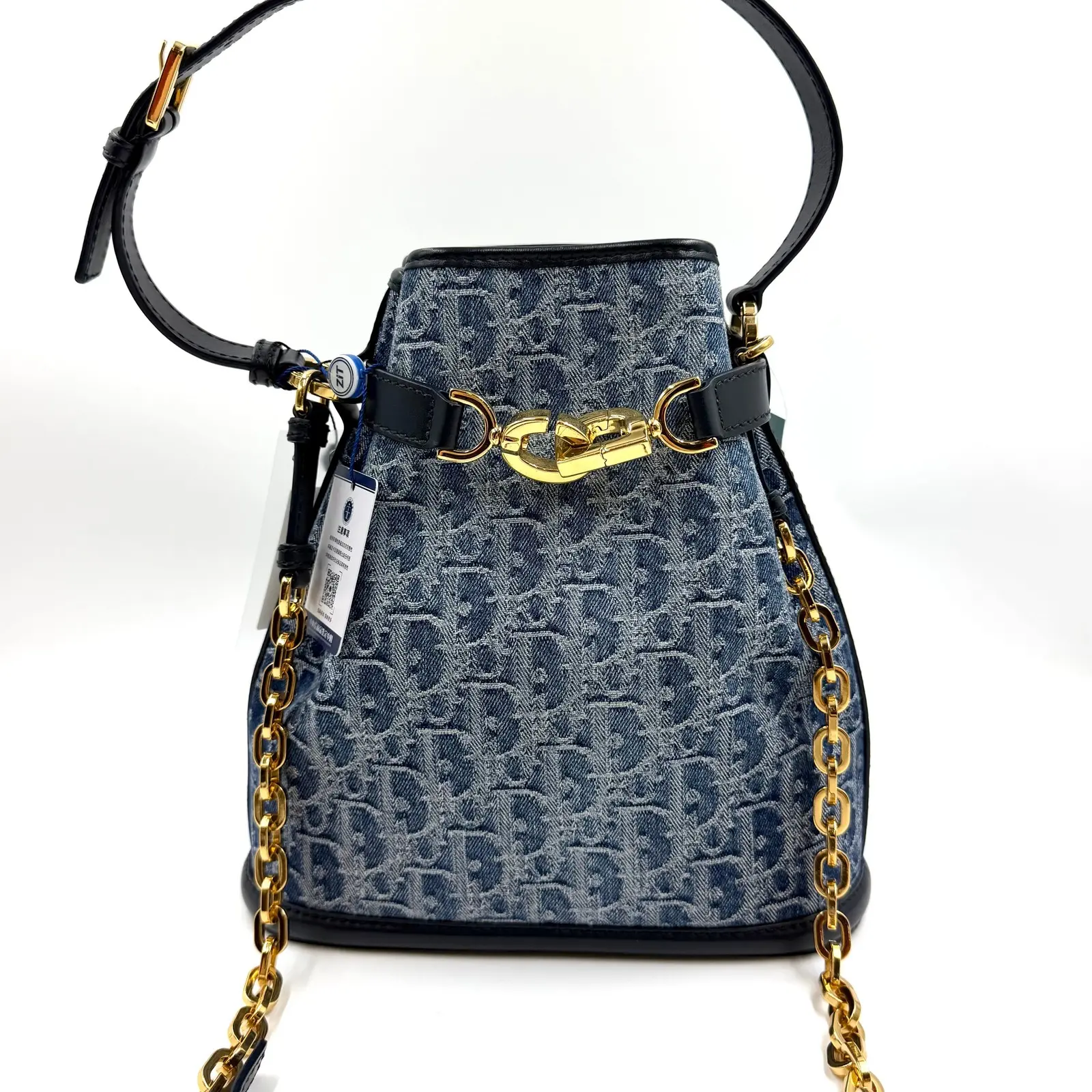 Pre-owned Dior AS SHOWN Crossbody Bags HZ 6846 Christian C'est Bucket Bag 26.07.29