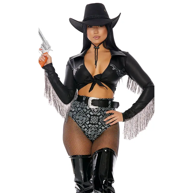 Forplay Women's Halloween Ride it Out Sexy Cowgirl Costume