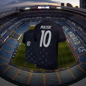 2026 USA Men's Away #10 Pulisic Short-Sleeve Soccer Jersey - Breathable
