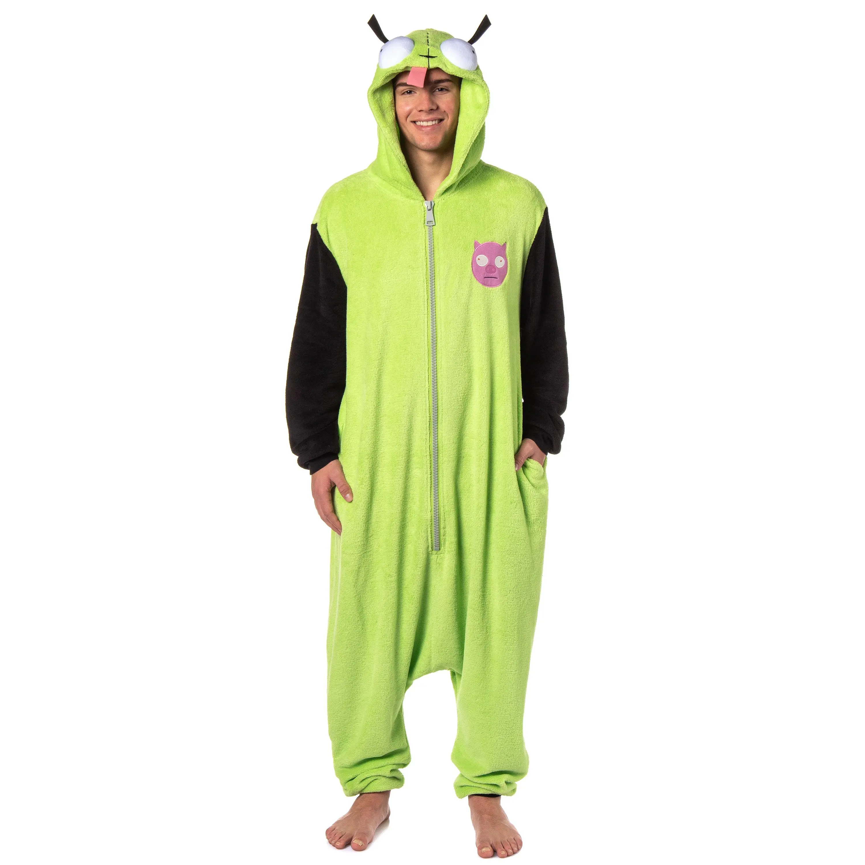 Invader ZIM Kigurumi Adult GIR Union Suit Costume Pajama