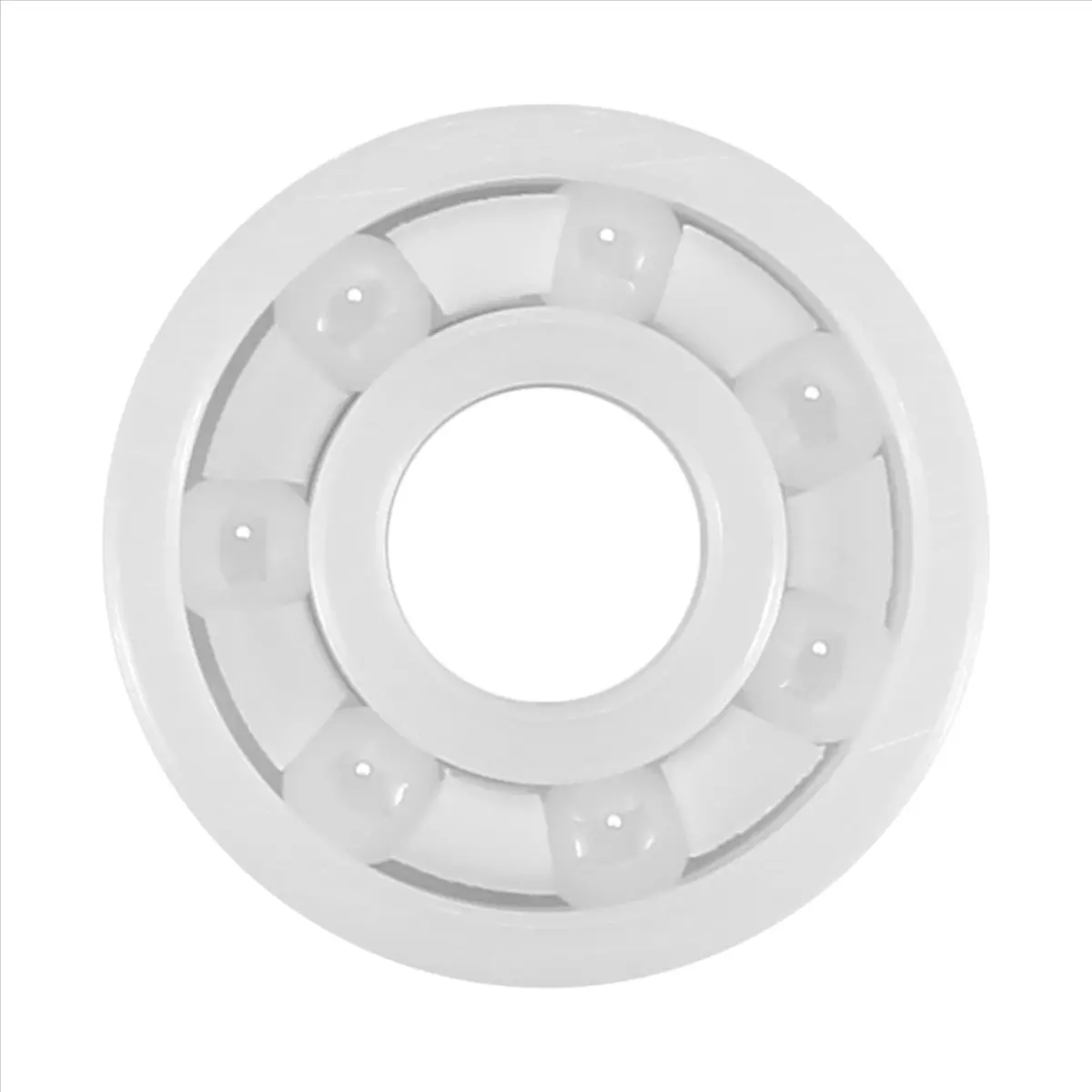 608 Full Ceramic Bearing - ZrO2 Zirconia Ball Bearing, 8mmx22mmx7mm, Corrosion-Proof Impervious to Corrosion Durable Auto Replacement Part for Toy, Door Wheels & Rims Accessories, Ceramics