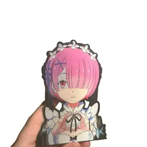 Re-Zero Rem and Rom 3D Sticker Decal