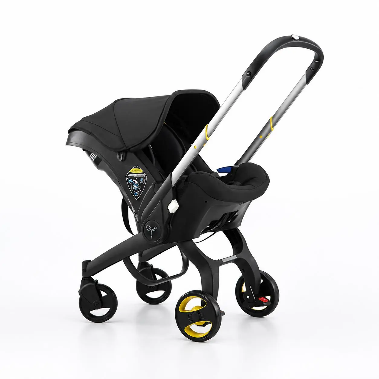 Reversible Foldable Baby Stroller for Newborn & Toddler | Sturdy Metal Frame Adjustable Backrest | Compact Travel Stroller Compatible With Infant Car Seat