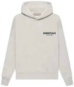 Fear of God Essentials Kids Essentials Hoodie 'Light Oatmeal'