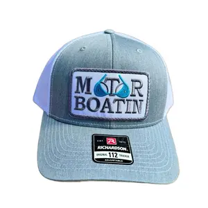 Motor Boatin Hat - Mutiple Styles to choose from! Flat Bill Hat Graphic Hat