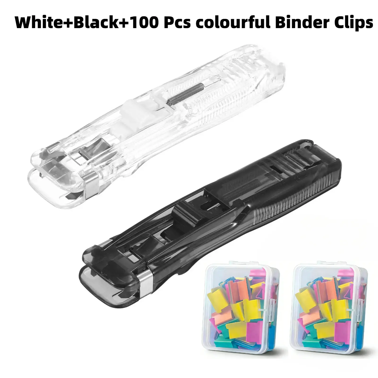 White+Black（100 colorful Clips）