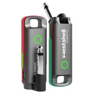 Westshell Wireless Guitar System Digital Guitar Transmitter Receiver for Electronic Instrument Guitar Amp Digital Electric Acoustic Bass Guitar Accessories G7