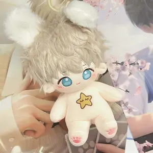 20CM Standing Figures Love and Deepspace Zayne Xavier Rafayel Anime Student Game Short Plush Body Idol Star Cartoon Xmas Gifts