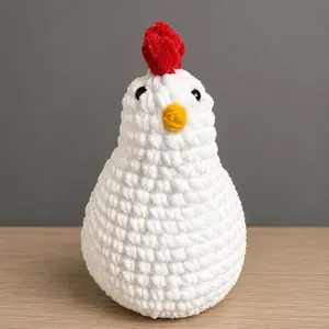 Handmade Plush Chicken