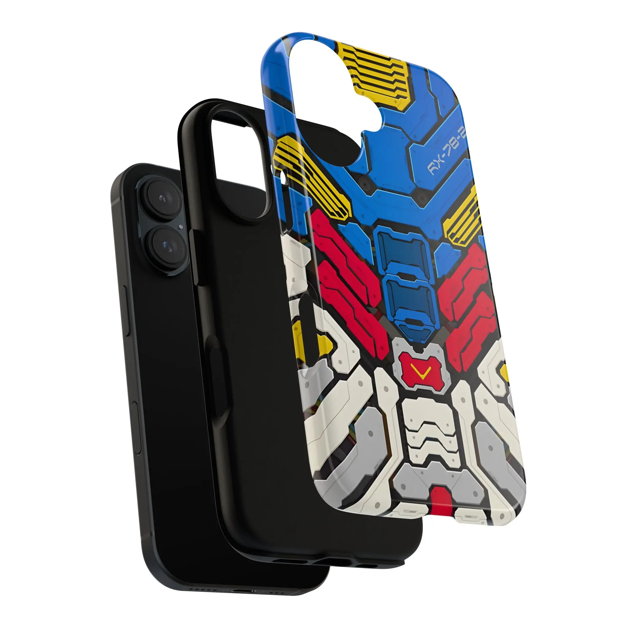 Gundam RX-78-2 Phone Case for iPhone 16 Pro Max 15 Plus 14 13 12