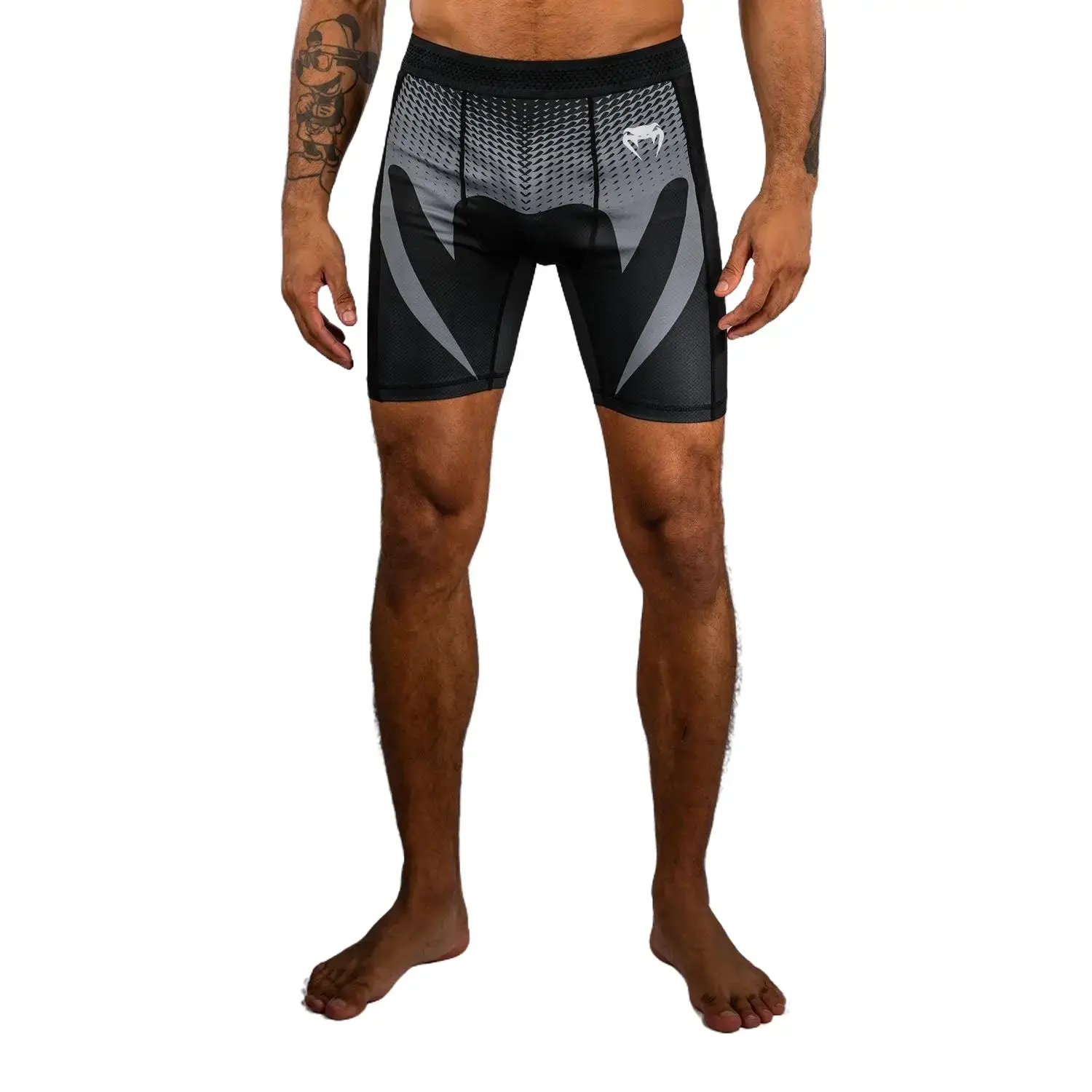 Venum Men's No Gi Vale Tudo Compression Training Shorts for Jiu-Jitsu & MMA, IBJJF Approved, Compression Men's Sports Shorts, Athletic Fitted Men's Sports Shorts
