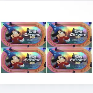 05-29-26 BREAK #125 (4) 2025 Topps Chrome Disney Hobby Boxes