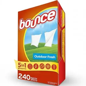 240 Count Fabric Softener Sheets, Outdoor Fresh Scent