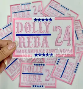 5” Dolly Reba 24 Embroidery Patch