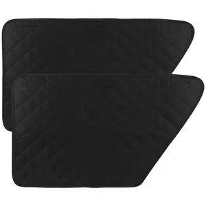 2Pcs Oxford Waterproof Anti-Scratch Car Interior Cover for Dogs Pet Vehicle Door Protector Washable Car Door Protect Mats for Car SUV Truck Dog Travel
