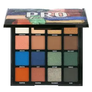 L.A. Girl PRO Pressed Powder Eyeshadow Palette - Artistry GES431, Long Lasting Makeup Palette with Mirror for Cosmetic Eye Use
