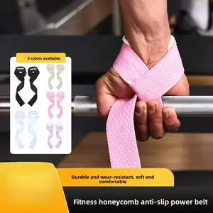 Fitness Wrist Power Belt Pull Up Deadlift Power Belt Grip Belt Wrist Guard Adult Sports Protector