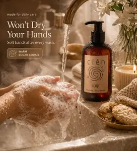 sugar cookie + vanilla sōp, 8oz pump bottle