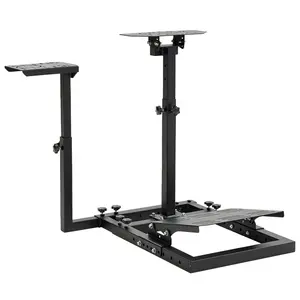 Supllueer Racing Wheel Stand fit for Logitech G25 G27 G29 G920, Thrustmaster T300RS T500RS, Simulated Racing Game Stand without Steering Wheel Pedal Shifter