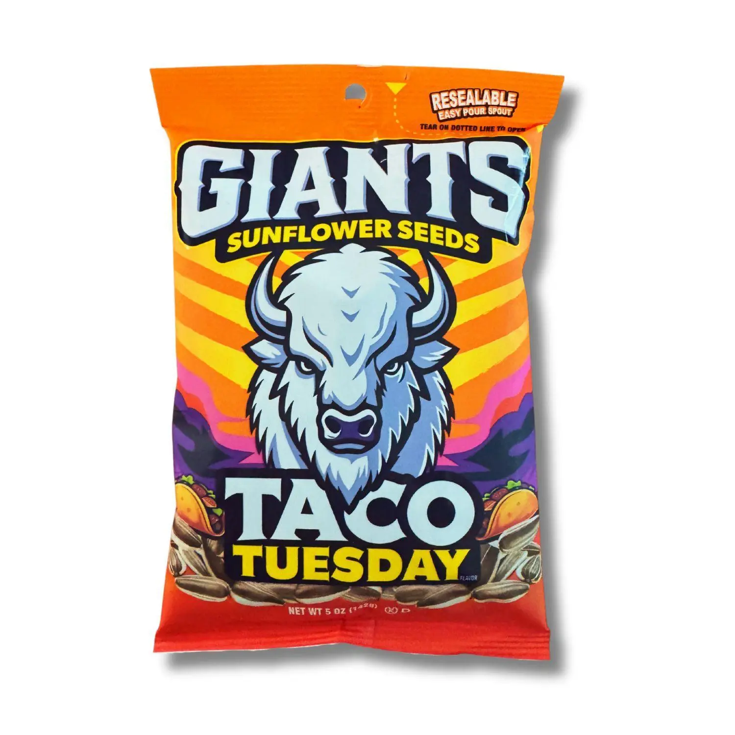 GIANTS Taco Tuesday Sunflower Seeds- 12 Pack