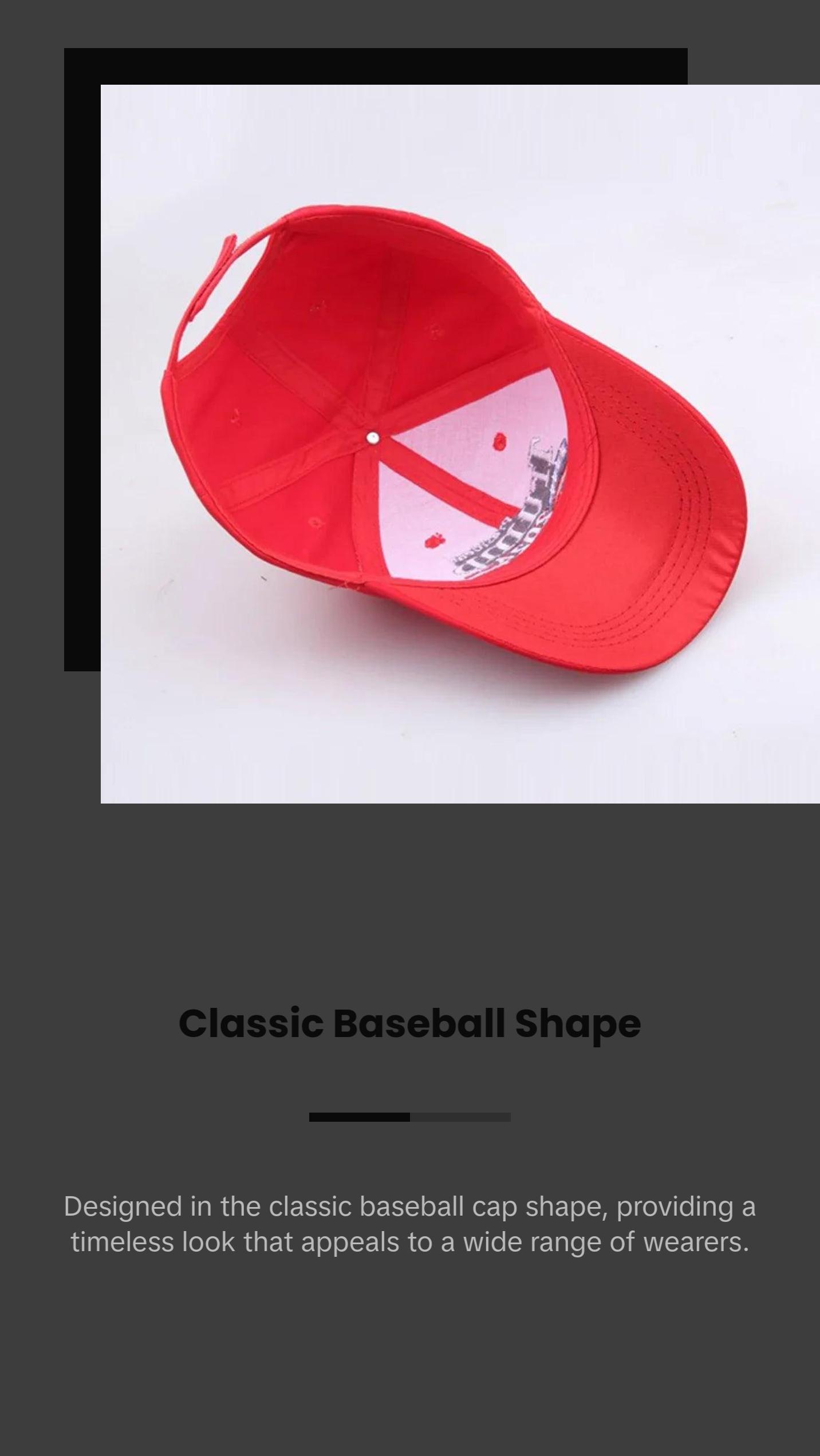 Keep America Great 2024 - Embroidered Trump Baseball Cap