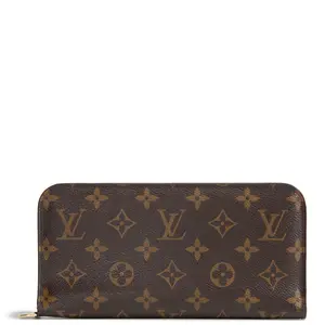 Pre-owned Louis Vuitton Monogram Coated Canvas Clutches & Wristlets Monogram X Yayoi Kusama Insolite Wallet