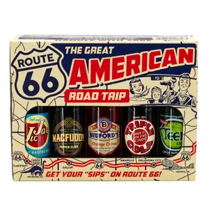 The Great American Road Trip Vintage Soda 10 Pack | 5 Flavors | Brenmar