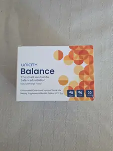 Unicity Balance Natural Orange—Stay Full Longer by slowing Carbohydrate Absorption (30 Packets). Helps Support a Healthy Digestive System and Keeps Your Body Well maintained (30-Day Supply)