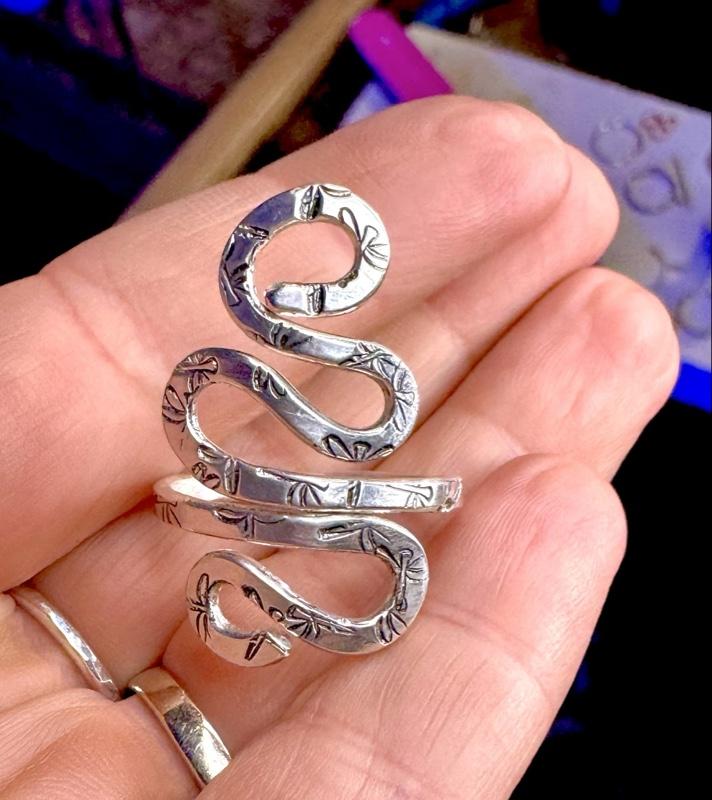 Handcrafted Sterling Dragonfly Ring