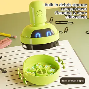 Stny Desktop Vacuum Cleaner & Keyboard Cleaner, One Button Operation, Low Voltage 36v, Compact Portable Design, Compatible with PC/laptop