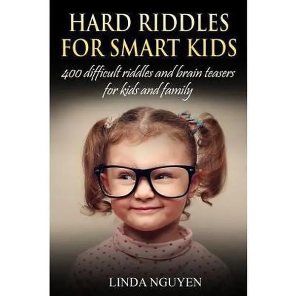 USED Book - Hard Riddles for Smart Kids: 400 Difficult Riddles and Brain Teasers for Kids and Family by Nguyen, Linda (Paperback) - english