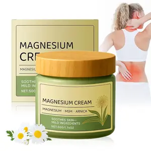Fast-Absorbing MSM & Arnica Total Relief Sun Soothing Magnesium Cream - Moisturizing Body Care Product for Daily Relief, Supports Health - 4 fl oz (Single Bottle), Moisturize, Body Care Products