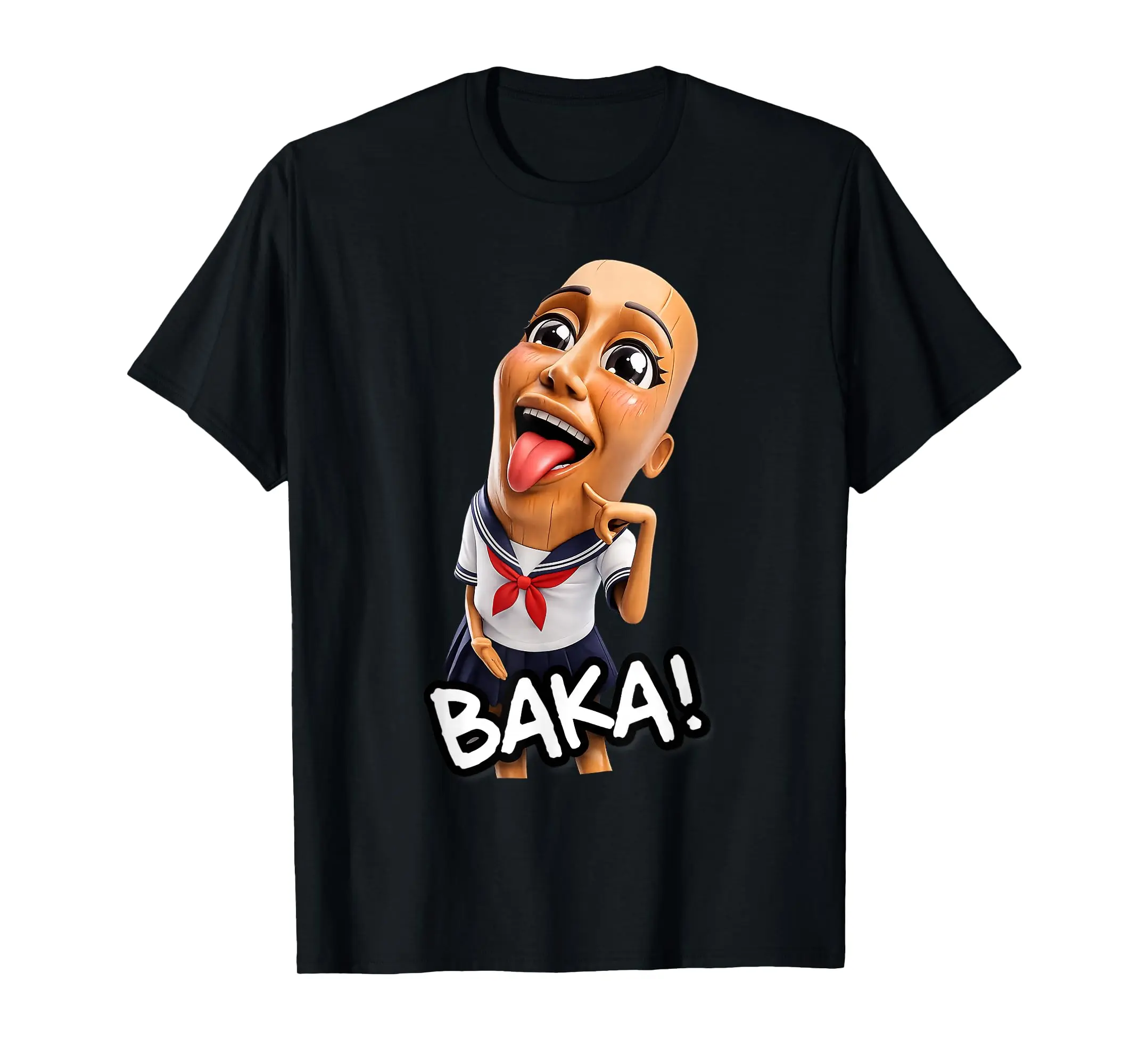 Baka Tung Tung Sahur Funny Anime Brainrot Meme T-Shirt Baka Tung Tung Sahur Funny Anime Brainrot Meme T-Shirt