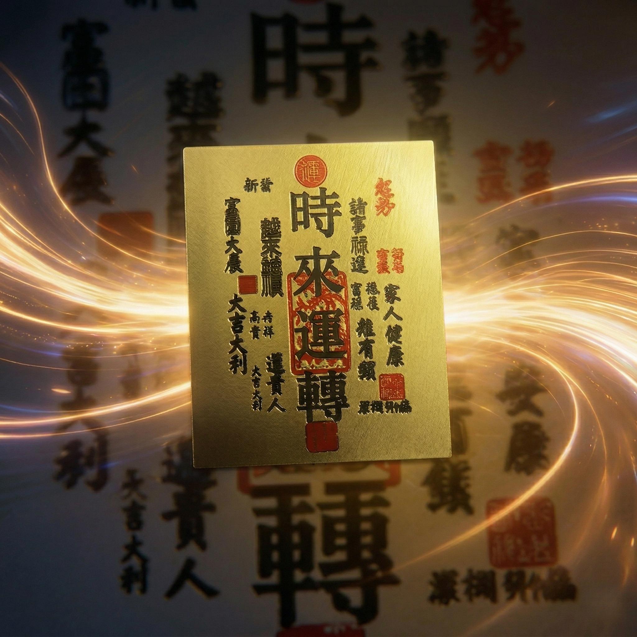 Taoist Consecrated Magic Talisman, Evil Dispelling Protection Blessing Paper Taoist Consecrated Magic Talisman, Evil Dispelling Protection Blessing Paper