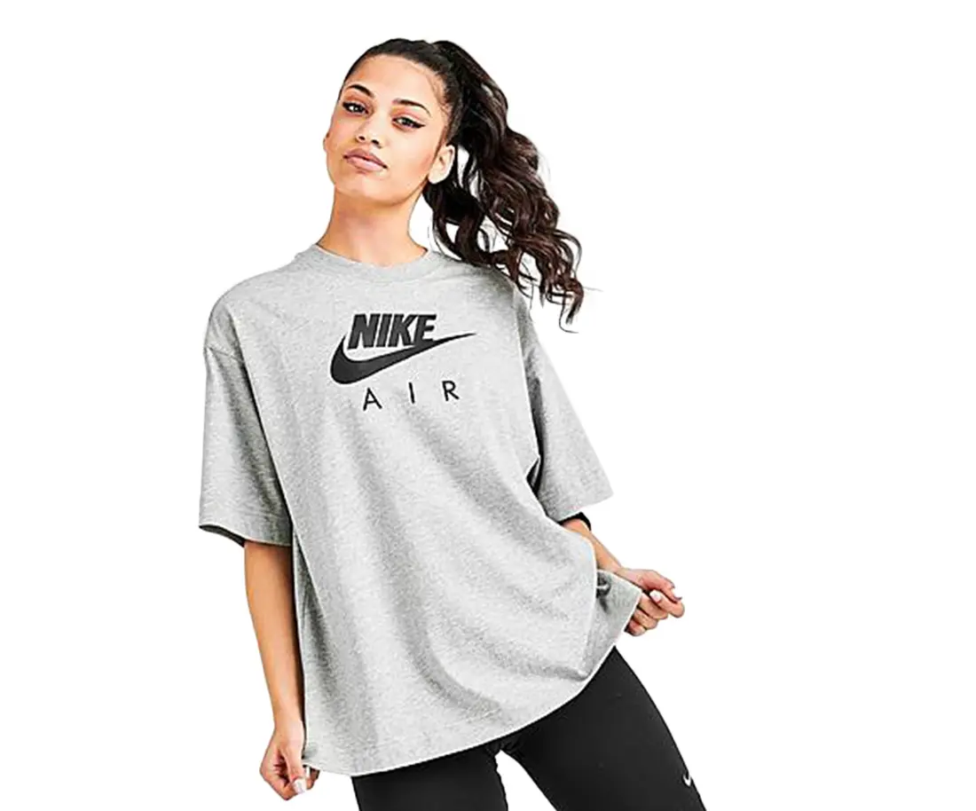 Nike Air Cotton Logo Womens Active Shirts & Tees