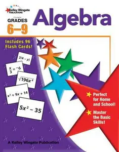 USED Book - Algebra, Grades 6-9 by Carson-Dellosa Publishing Staff (Paperback) - english
