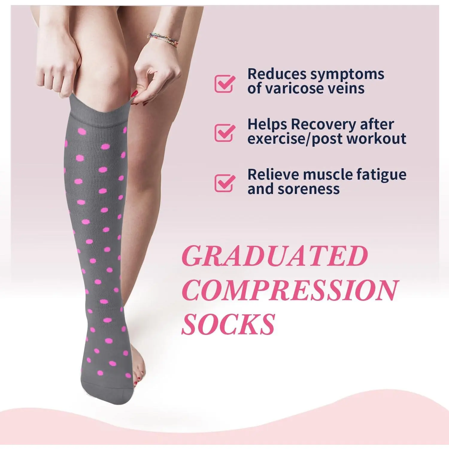 THE WELL KEPT Compression Socks for Women Men Circulation 6 Pairs-Best Compression Stockings For Running,Athletic,Nursing THE WELL KEPT Compression Socks for Women Men Circulation 6 Pairs-Best Compression Stockings For Running,Athletic,Nursing