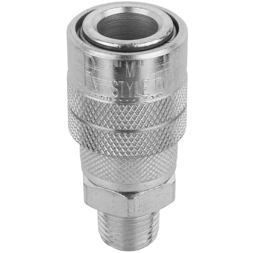 Zeeline 716ST - Milton® 1/4" MNPT Industrial Interchange (M-STYLE®) Quick-Connect Steel Coupler (Box Of 10)