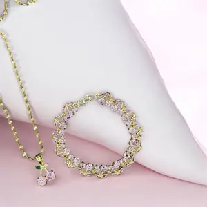 Pink cherry set