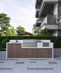 Customized grill counter
