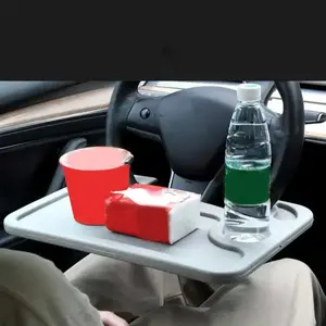 Car Steering Wheel Table, Portable Car Steering Wheel Table, Car Laptop Desk, Car Interior Notebook Tray, Car Accessories