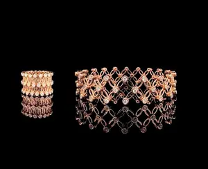 2-in-1 Convertible Ring Bracelet for Women – Stretch Expandable CZ Jewelry | Gold Silver Rose Gold | Viral TikTok Luxury Jewelry