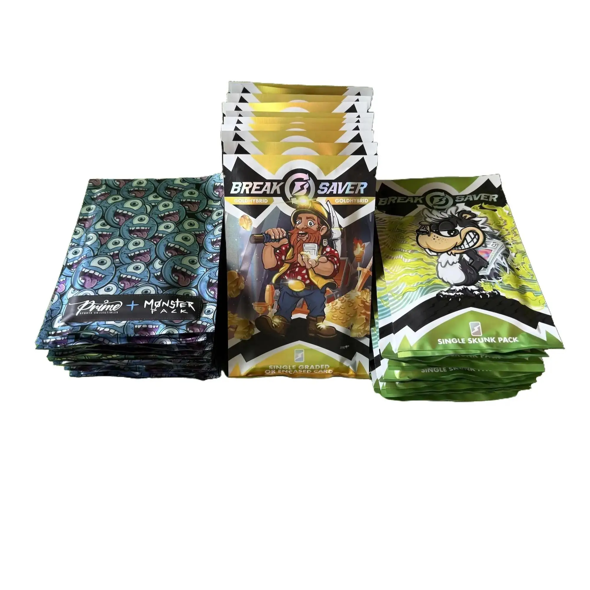 Pick Your Team NFL/NBA/MLB - 30 Hit Break - 10 Gold Hybrids + 10 Monsters + 10 Skunks