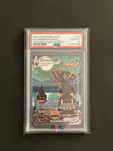 Evolving Skies Umbreon VMAX #215 PSA Gem Mint 10 Evolving Skies Umbreon VMAX #215 PSA Gem Mint 10