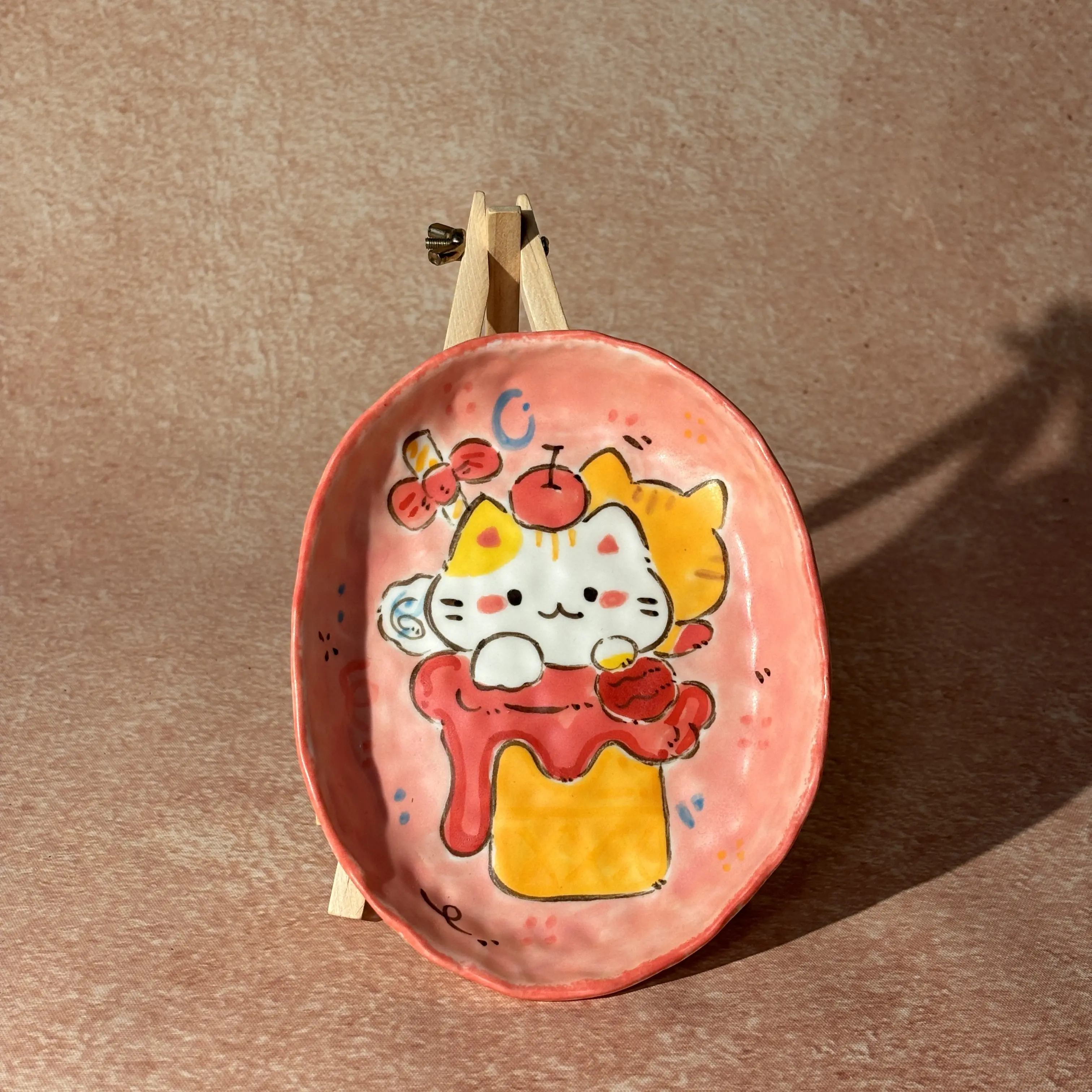 808PORCELAINKILN × Wonder Seasonal Adventures × KIKI · Ceramic Plate