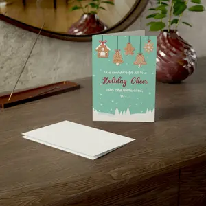 Custom QR Code Holiday Cards