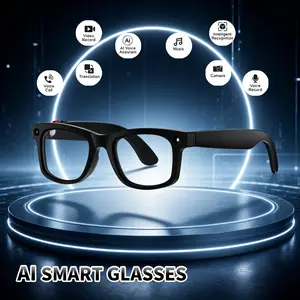 2026 New Smart Glasses Aimb S2 Max, HD Camera, Ai Translation, Bluetooth-compatible Music, Blue Light Protection, Unisex Daily Wear